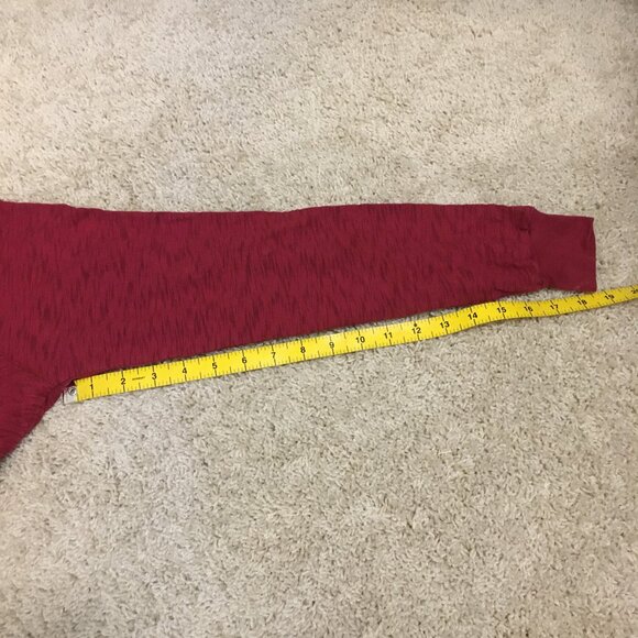 Iconic Disney Mickey Mouse Zebra Print Sequin Crimson Pullover - Picture 15 of 15